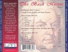 THE BACH MASSES, VOL. 1 NEW CD