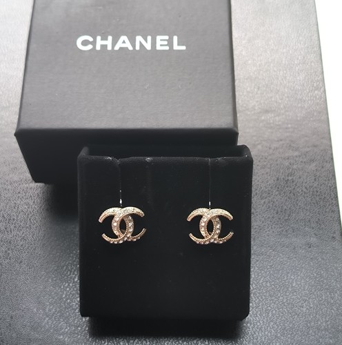 Chanel logo ohrringe mit - logo,