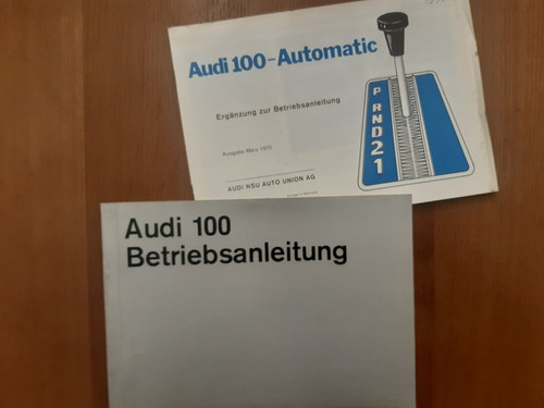 Audi 100 betriebsanleitung - audi,