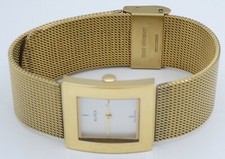 Alfex Plum Design Damenuhr Stahl & Vergoldet Quarz 