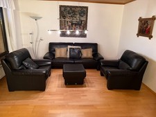 w schillig sofa leder sessel hocker echtleder 