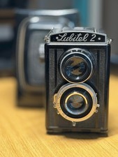 Lubitel 2-Kamera mit T-22