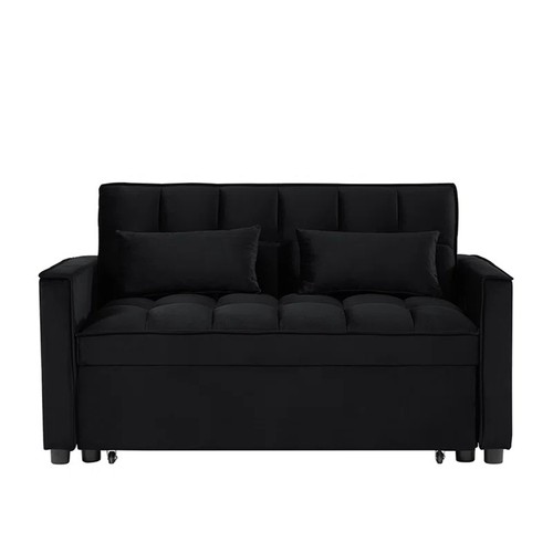 Schlafsofa mirko schwarz - schlafsofa,