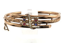 Armreif Biedermeier Gold 333