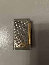 Dupont Davidoff Feuerzeug.Defekt (für Bastler).Leder Etui.