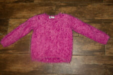 Pullover Zottelpullover Flauschpullover Gr. 110/116 H&M pink