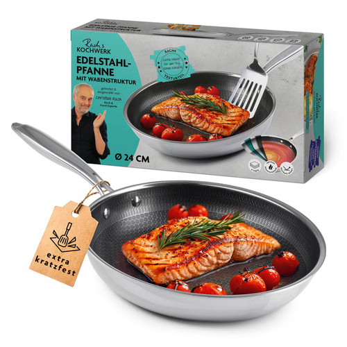 Bratpfanne edelstahl pfanne - bratpfanne,