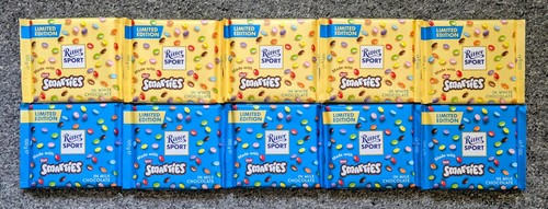 Smarties schokolade 10x - 10x, 100g