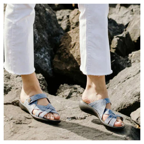 Romika ibiza blue leather - romika,