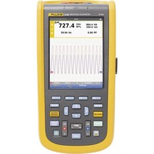 Fluke 124B/EU Hand-Oszilloskop 40 MHz 2-Kanal 4 GSa/s Multimeter-Funktionen 1