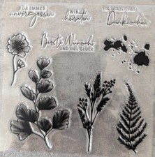 Silikonstempelset mit 9