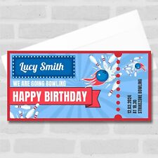 Blau rot Bowlingstifte Bowling