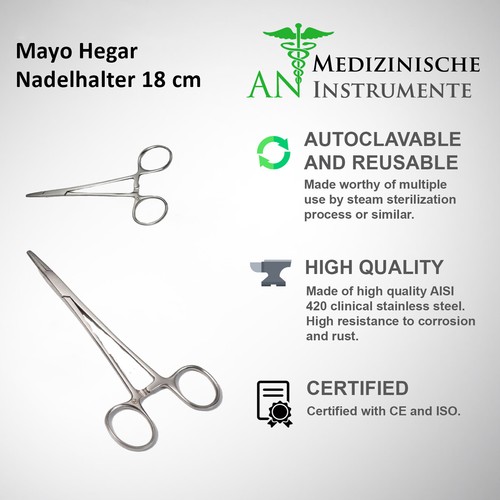 Mayo hegar nadelhalter cm - nadelhalter,