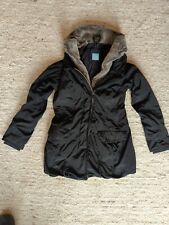 MFG Marithé Francois Girbaud  Eskimo Parka warm Jacke schwarz Gr 40