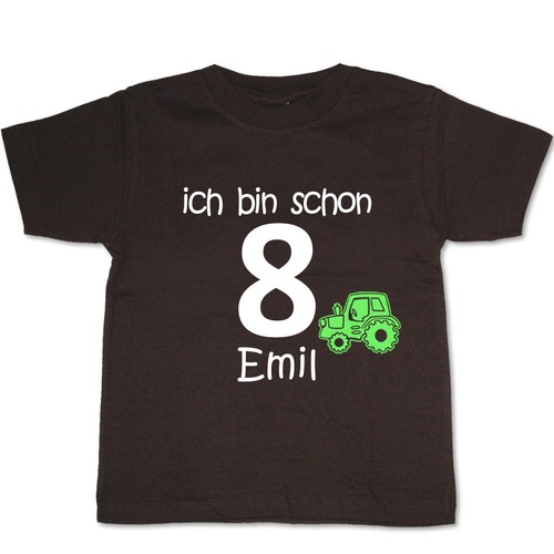Geburtstagsshirt ich bin - ich,