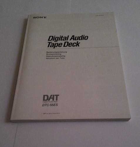 Sony dtc 55es - sony, dtc-55es