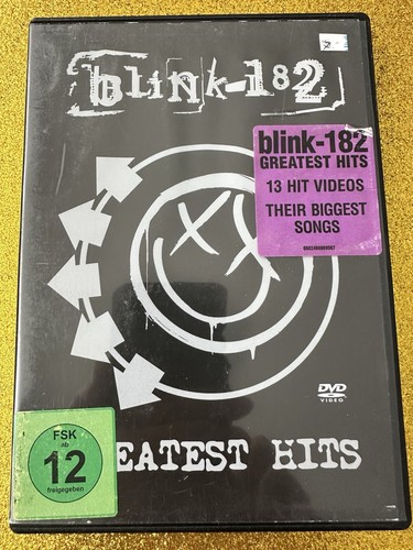 Dvd blink 182 greatest hits - hits, (