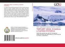 TOPCART 2016: Criosfera y