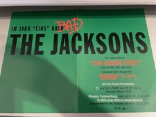 Michael Jackson / The Jacksons Werbeanzeige / Zeitschrift "Der Musikmarkt" 1989