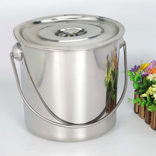 12l edelstahleimer edelstahl - edelstahleimer,
