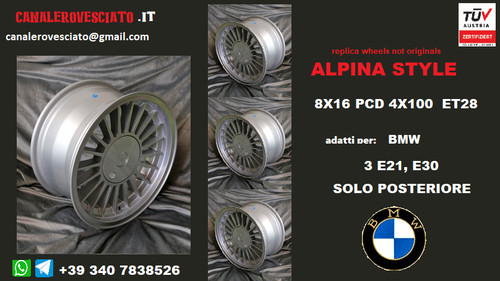Alpina felgen zoll bmw - 16,