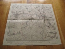 altes Messtischblatt Sachsen