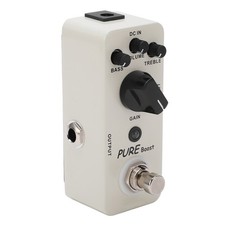 Pure Boost Effect 20dB Gain Acoustic Excitation Metal Effect Pedal 1/4in Mono