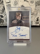 2021 Game of Thrones Jack Gleeson Joffrey Baratheon Inscription Auto Autograph