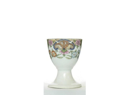 Eierbecher blumen antik - eierbecher,,