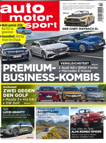 Auto motor und sport 2026 - sport,