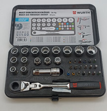 Würth Durchsteckschlüssel 36-teilig 096513036 Werkzeug RATSCHE *HÄNDLER*