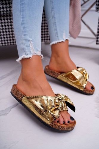Pantoletten kork sandalen - pantoletten,