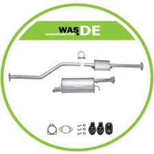 Auspuffanlage Auspuff ab Kat