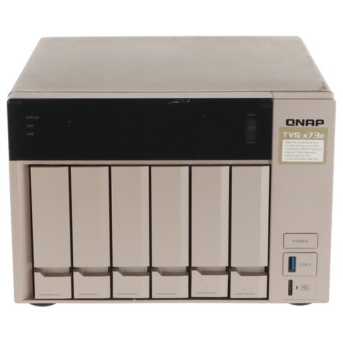 Qnap nas storage tvs - qnap, tvs-673e