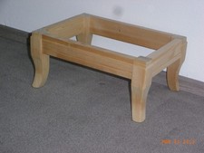 Fußhocker antik, Fichte