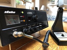STABO XF 4012 -GEPRÜFT- mit Optimike Heimstation CB Funk Standmikrofon Funkgerät