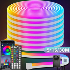 5M Neon LED Strip Streifen RGB