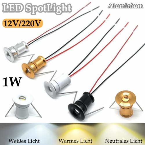 Led downlight einbauleuchte - 1w,