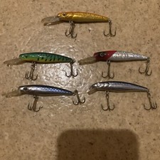 5 Stück Wobbler D A M DAM Twitchbait Stickbait Forelle Barsch Döbel Rapfen 5 Cm