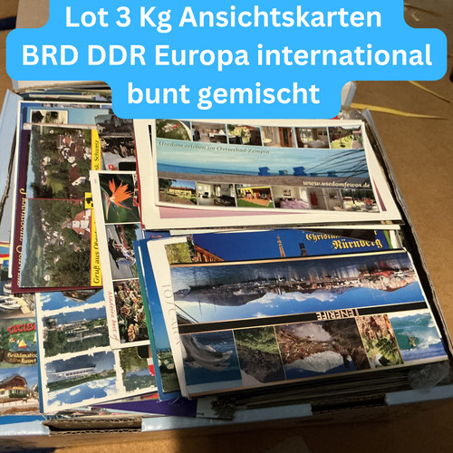 Ansichtskarte konvolut lot - konvolut, 3kg
