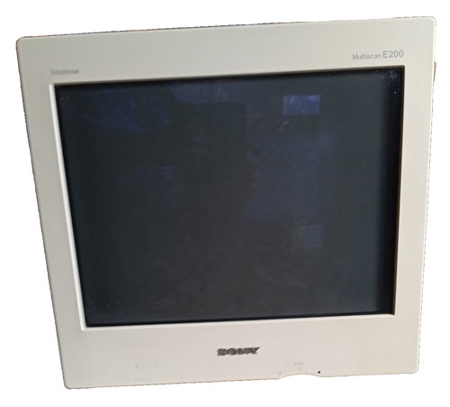 Sony trinitron multiscan e200 - trinitron,