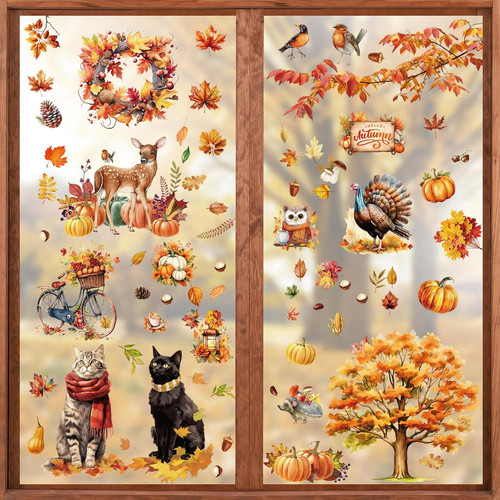 Fensterbilder herbst 9 - fensterbilder,