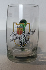 alter Glaskrug Herforder Pils von 1953 - selten!! Top!! (j)