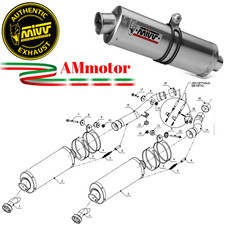 Auspuff Motorrad Mivv Kawasaki