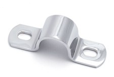 Schutzblechklemme chrome für