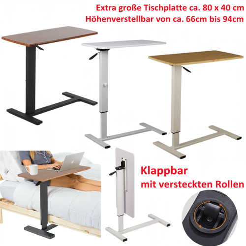Klappbar beistelltisch - klappbar,