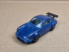 Bburago Porsche 911 1:43 90er carrera blau rar modellauto spoiler made in italy