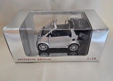 Smart Fortwo Cabrio Brabus Silver Verde  1:18  Kyosho exklusive Edition