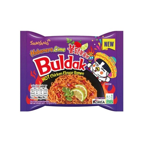 Samyang buldak habanero lime - habanero,