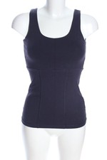 QIERO Basic Top Damen Top Gr. DE 34 blau Casual-Look